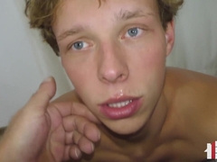 Pipe Thirsty Teenie Danny Sparkle Wanks Aged Sneak's Ballsack POINT OF VIEW