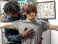 Troy Harlow hatefully fucked by Devin Trez's BBC