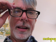 POV your giant stepdad Richard Lennox ruins your jack off session