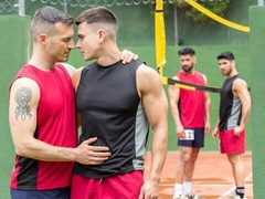 MrDeepVoice and Derek Kage have fun in the woods