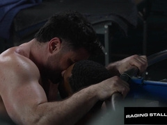 BIG BLACK COCK Mechanic Rides Bearded Beef - RagingStallion