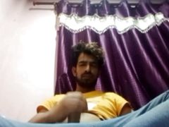 Boy masturbating cum