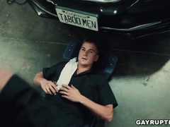Car Mechanic Sucks Colleagues Cock! - Roman Todd And Brandon Anderson