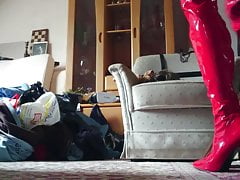 Gagged sissy bitch fucked