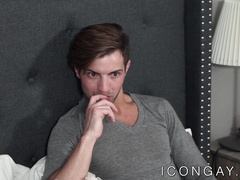 Homo hunk Max Sargent anally drills inked stepson with vigor