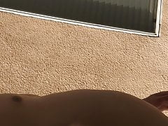 Walking around naked outside!
