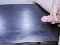 EDGING & JIZZING: Powerful Climax and Immense Pop-Shot Geyser