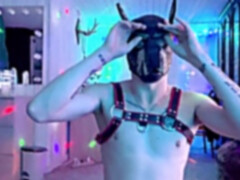 servant passive puppy banged hard by possessor