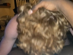 Ginger fellow gives BIG BLACK COCK head