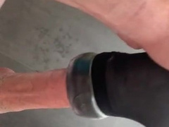 So Ficke Ich Mich Manchmal Selbst - Eigenbau Plastikfotze Mit Den Socken Meiner Frau