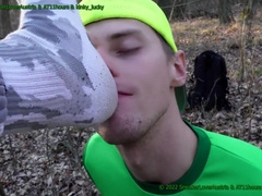 Kinky Lucky Enjoy Our Sneakers Socks Feet - 2 (with At11hours)