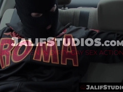 Kinky masked Flo Boy anal drilled Jess hardcore in the woods