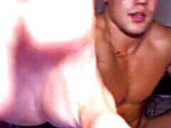 Webcam wank, muscle, gay muscle