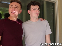 Derek Allen got to taste twinks Myott Hunter and Carter DelRey,