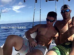 Raw film featuring amateur hunk getting barebacked by muscle stud