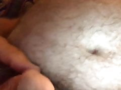 Daddy cums on cam
