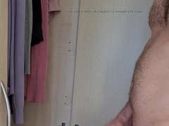 Wanking into stepmothers undies