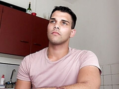 Amateur Euro dude has to take it up the butt