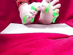 My halloween foot fetish adventures volume 1 the slime