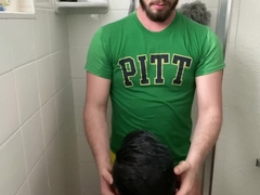 Quarantine joy: Some pee, some head, and a tiny sans a condom smash in a showe