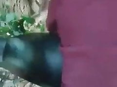 Outdoor friends fuck