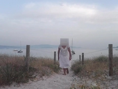 I Go To The Beach To Ejaculate In Public And Exercise Become Fitting