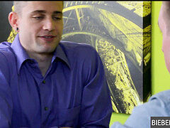 The boss gets it on with the boss in the office