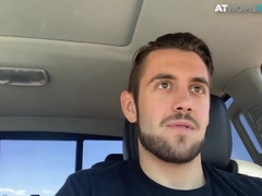 NEXT DOOR STUDIOS - Inexperienced wolf likes solo stroking in truck for jizzshot