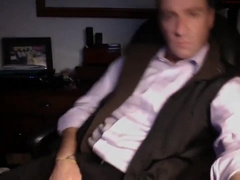 CB #2 stud jacking off and cumming