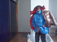 Downjackets, parkasite, gaz