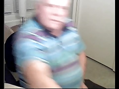 grandpa cum on cam