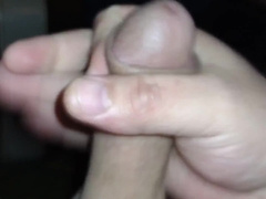 Skater Man Massaging one out Making a White Pearly Filth - #wurdup Jizz Shot Cut Dinky