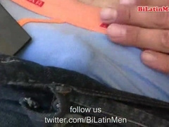 Warm male papi with a ultra-cute rock hard manstick shoots a immense flow