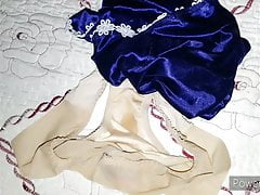 Aunty bra and panties used
