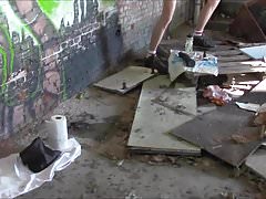 Skinn rubber sounding & dildo play