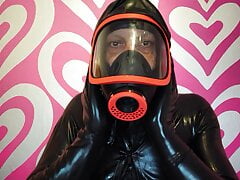 Latex rubber mask tryout