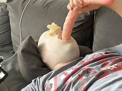 The Deep-Digger - Right down my Throat with Latex Glove over my Face