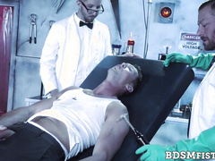 Dr Hugh Hunter assfucking breeds & fists Scotty Taylor & Pierce Paris