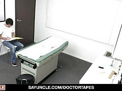 Gay boy vists the doctor to get help with his erection