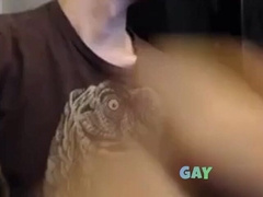 Bear Flashes Off His Ample Phat Uncircumcised Spunk-pump