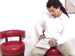 The Interviewer Gets a Taste Of BBCs First Time