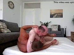 naked grappling Camiel vs Mark