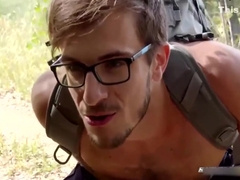 Gay Threesome Bareback In Public Park