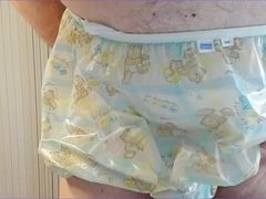 Gummibub Playing in Diaper Pants