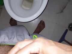 First time masturbation  out of control Cum