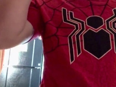 Johnny Ryder is spiderboi, railing and squealing for daddy’s pecker