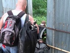 Daniel and Dominik get naughty behind the scenes