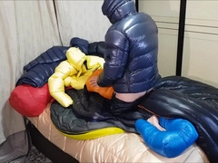 Cum My Sleepingbag Down