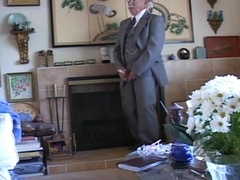 Mature Gay Grandpas Sucking and Handjob