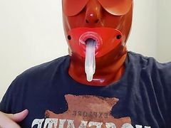 Swallowing 5 Loads in Latex Hood